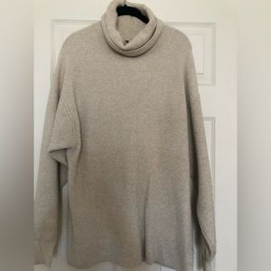 Free People oversized turtle neck sweater